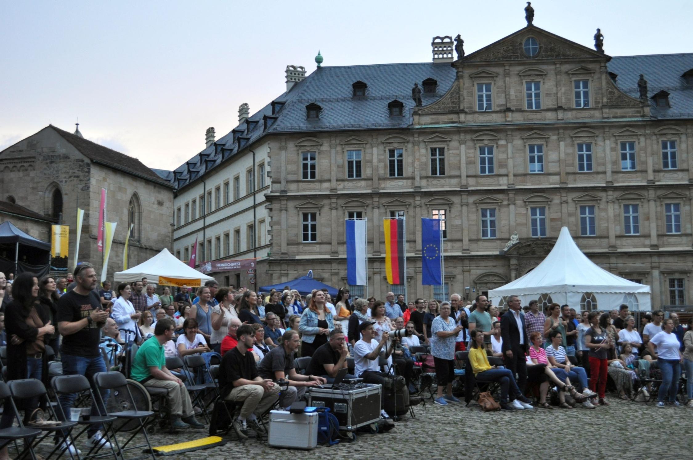 Praisenight Domplatz 2024 Fotostrecke